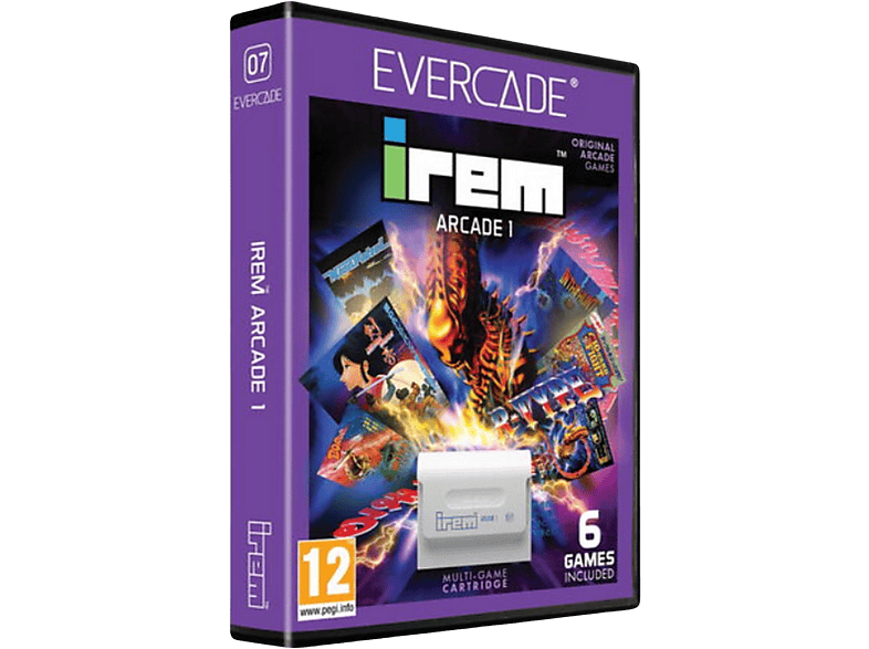 Cartucho Evercade Irem Arcade Collection 1