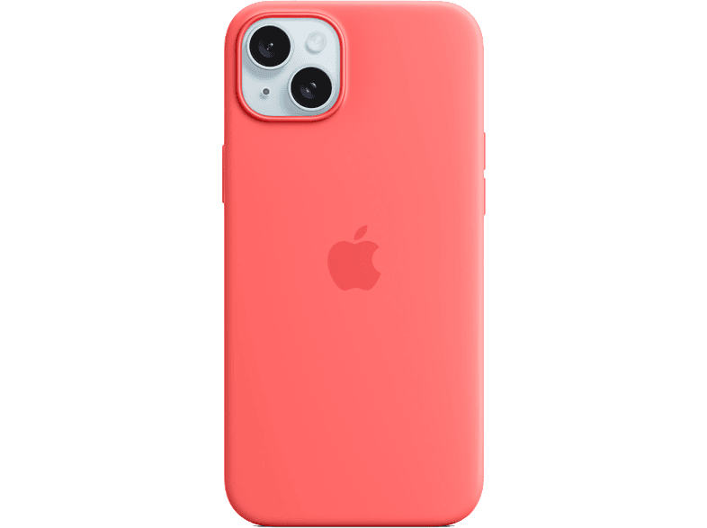 APPLE Funda de silicona con MagSafe para iPhone 15 Guayaba