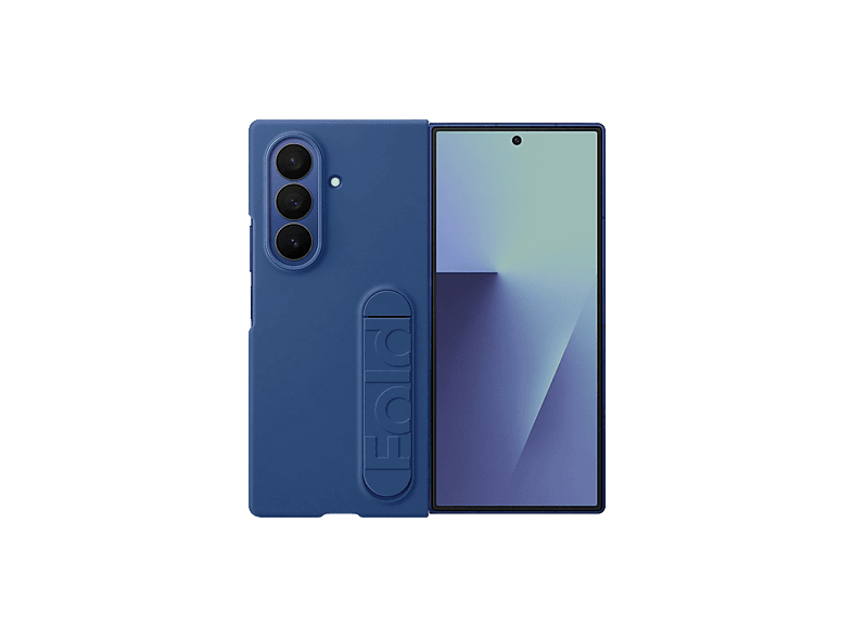 Samsung Para Samsung Galaxy Z Fold7 De Silicona Azul