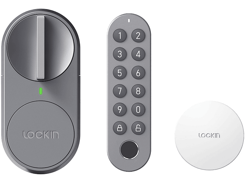Muvit IO  Pack retrofit DIY Inteligente + Teclado dactilar + Bridge WiFi Bluetooth Gris