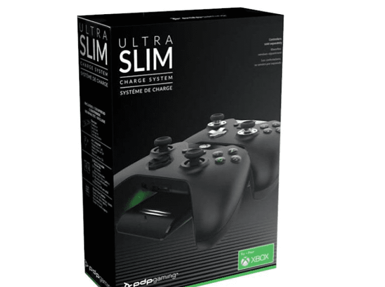 PDP Dual Ultra Slim (XS/X) Capacidad 2 mandos Negro