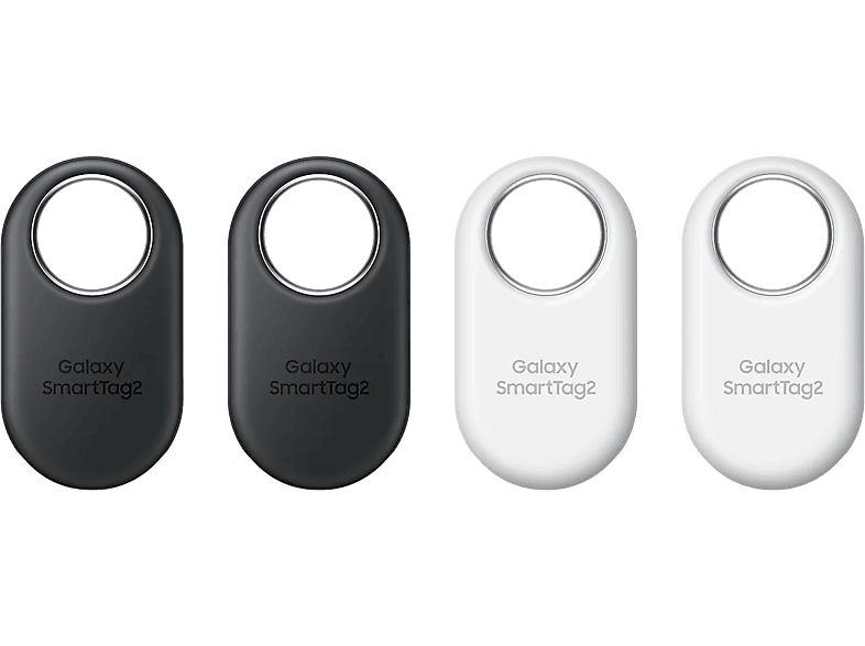 Samsung Galaxy SmartTag2 (Pack de 4) Negro/Blanco