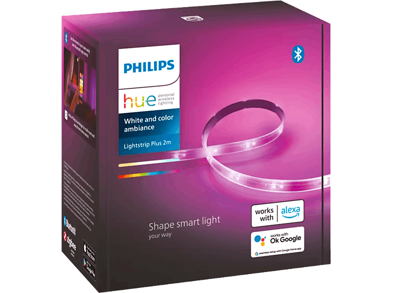 Philips Hue Lightstrip Plus set básico V4 2m Bluetooth 20 W Multi color