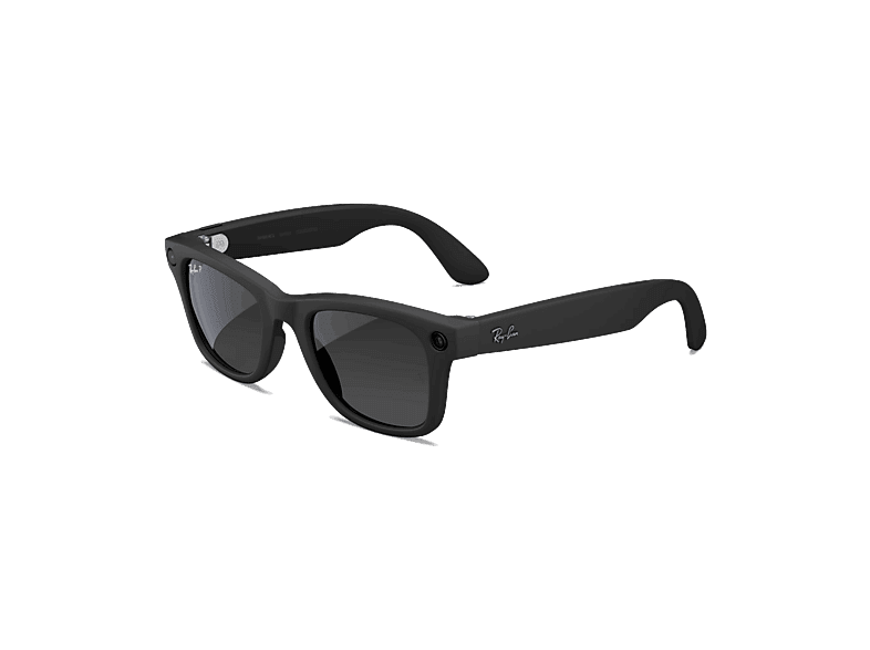 Ray-Ban Meta Wayfarer (Gen 2) Negro mate Lentes polarizadas en grafito degradado Talla estándar