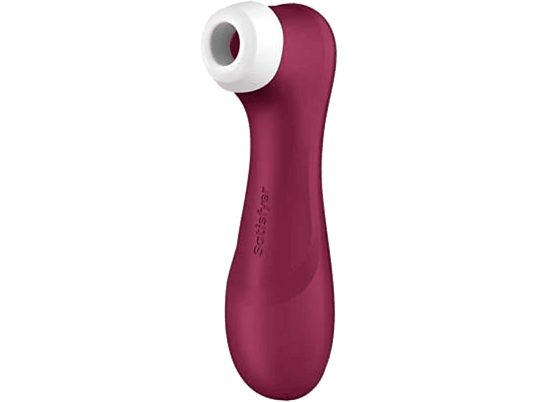 Satisfyer Pro 2 Generation 3 Connect App Silicona 12 Programas de Vibración Impermeable (IPX7) Modo Susurro Rojo
