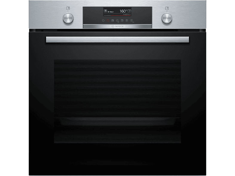 Bosch HBG579ES3 Serie 6 Multifunción Pirolítico y Asistente de limpieza con agua 71 l 60 cm  HotAir 3D Función Air Fry Inox