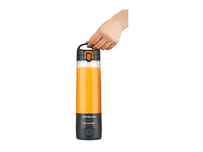 nutribullet NBP003GO-MC McLaren F1 Team Portable Personal Vaso portátil 0.475 l Carga USB-C 2000 mAh Gris/Papaya