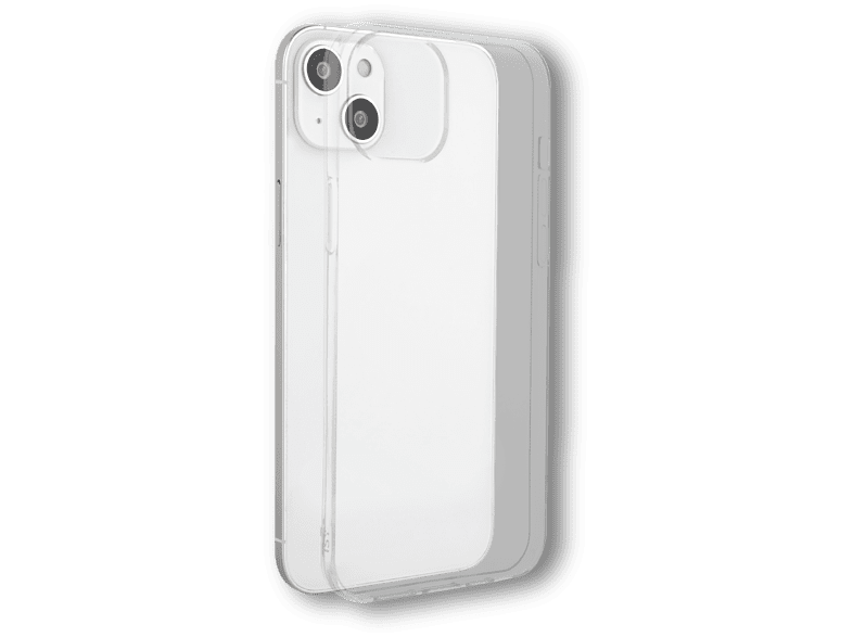 ISY ISC-1025 Para iPhone 14 Resistente a salpicaduras Trasera Poliuretano Transparente