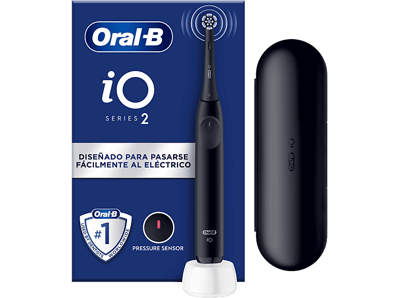 Oral-B iO 2 1 cabezal Diseñado por Braun Negro