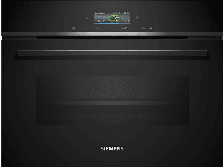 Siemens CB734G1B1 Multifunción Hidrolítico 47 l autolimpieza oxyLitic App Home Connect 60 cm Negro