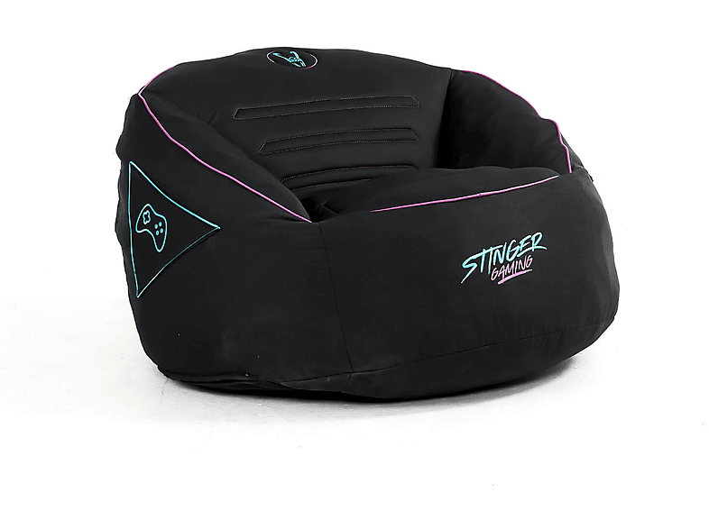 Woxter Stinger Tela hidrófuga Doble costura seguridad Cremallera seguridad Múltiples compartimentos Black & Blue