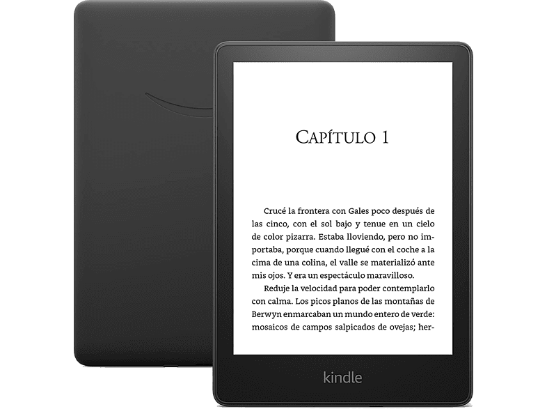 Amazon Kindle Paperwhite 2021 6.8 300 ppp 16 GB Wi-Fi Con publicidad Impermeable Negro