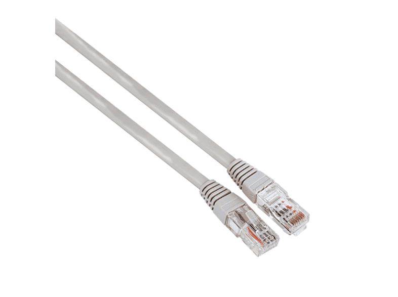 Hama 00200912 10 m Cat-5e 1Gbit/s U/UTP Gris