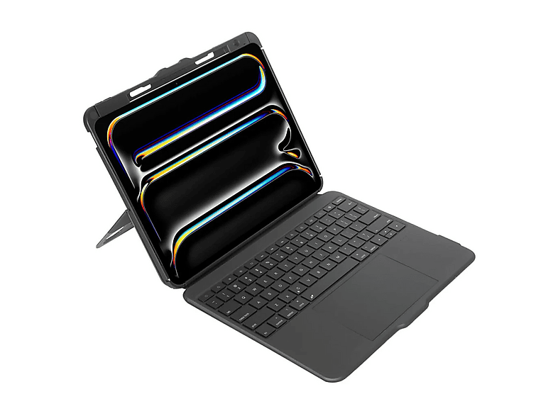 Targus VersaVu® Bluetooth® Para iPad Pro® de 13 pulgadas (M4) Retroiluminación Ajustable Rotación 360º Pie de Apoyo Negro