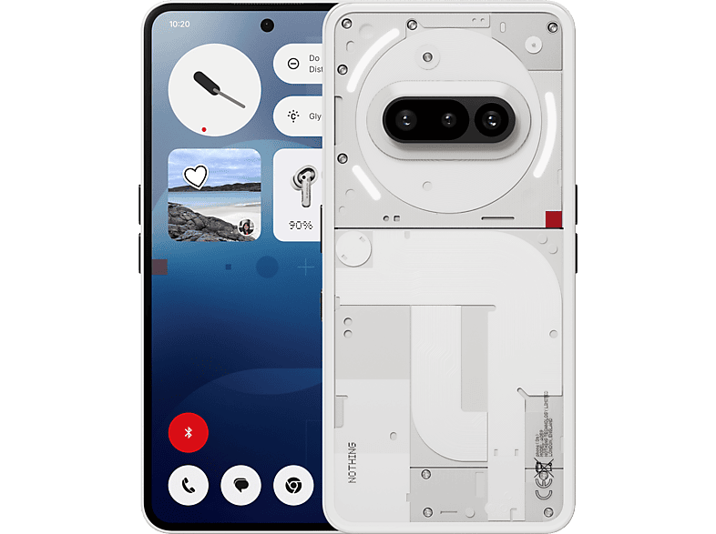 Nothing 3a Blanco 128 GB 8 GB RAM 6.7 FHD+ AMOLED Qualcomm® Snapdragon 7s Gen 3 5000 mAh