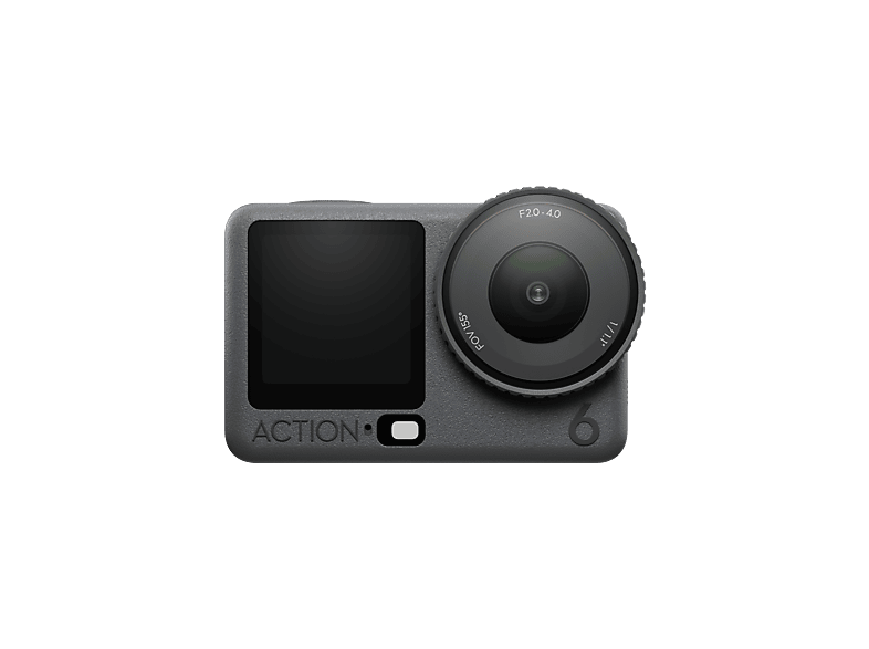 DJI Osmo Action 6 4K 240 min Autonomía Sumergible 60m con Estuche Sensor CMOS 1/1.1 Apertura variable f/2.0-f/4.0 Negro