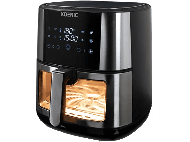Koenic KAF 71523 B 1500 W 7.2 l 80-200°C Panel táctil Negro