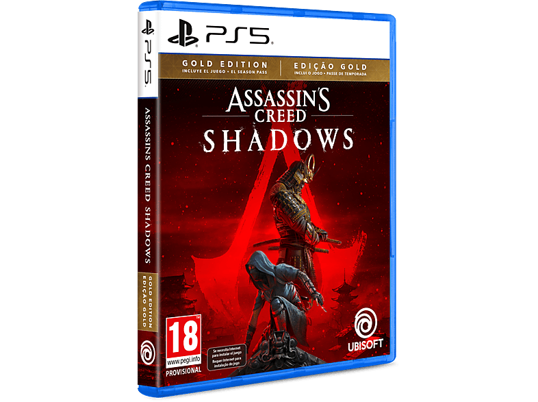 PS5 Assassins Creed: Shadows Gold Edition