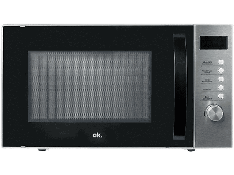 ok. OMW 3332 DM 800 W 5 Niveles Convección Temporizador 23 l Inox