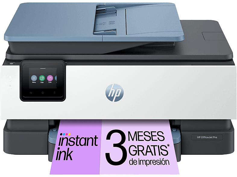 HP Pro 8135e Copiar Escáner Fax Wi-Fi Instant Ink HP + HP Smart Gris