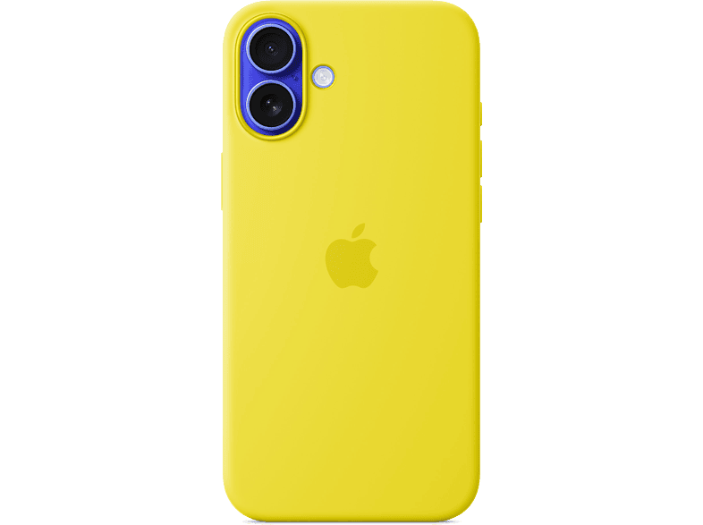 Apple Funda de silicona con MagSafe para iPhone 16 Plus Amarillo carambola