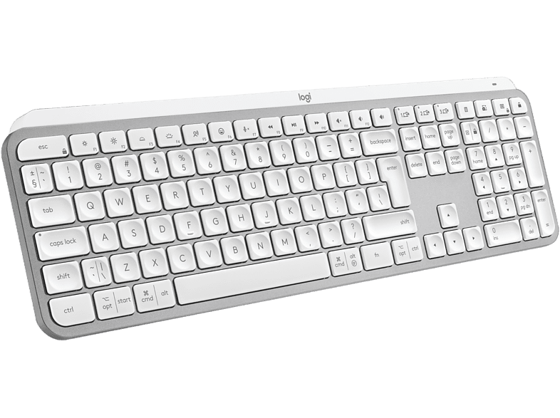 Logitech MX Keys S Bluetooth USB Teclas programables Retroiluminación Windows/Mac Blanco