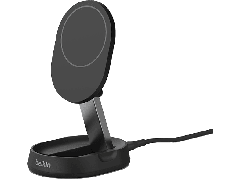 Belkin BoostCharge Pro Carga inalámbrica Compatible con iPhone Convertible con Qi2 15 W Negro