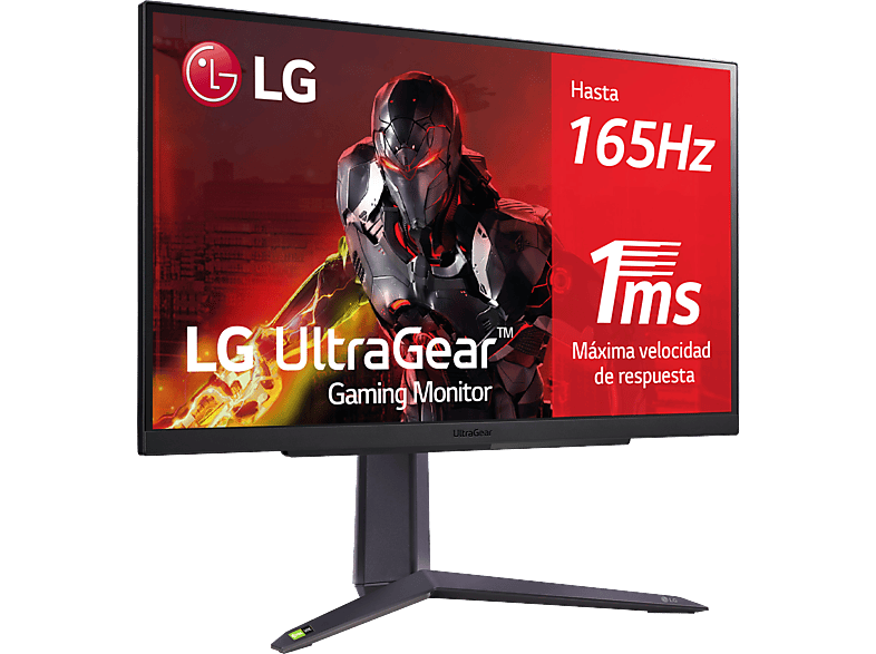 LG 27GR75Q 27 QHD 1 ms 50 - 60 Hz HDMI x2 DisplayPort 1.4 Negro