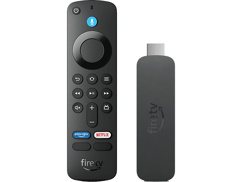 Amazon Fire TV Stick 4K 2024 Dispositivo de streaming compatible con Wi-Fi 6 Dolby Vision Dolby Atmos y HDR10+ Negro
