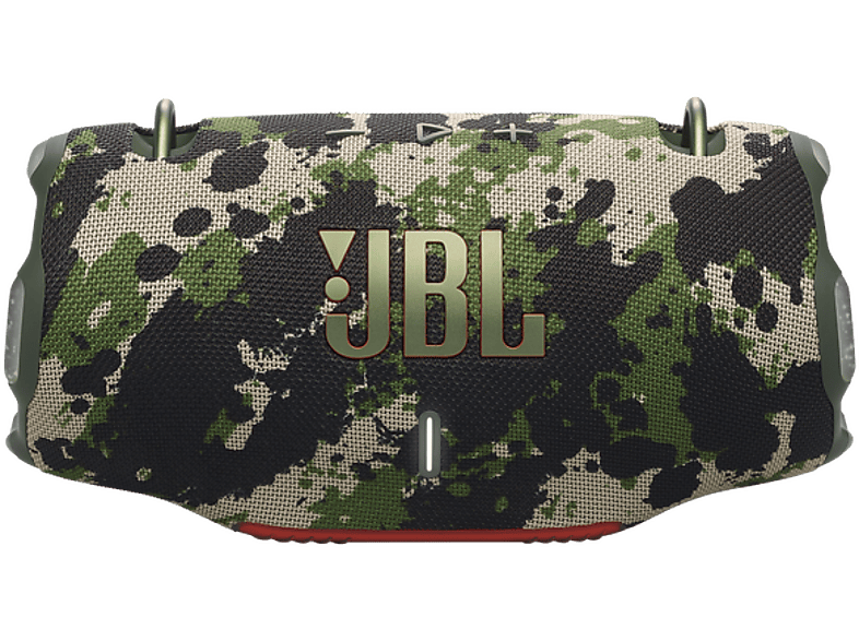 JBL Xtreme 4 100 W Bluetooth Autonomía 24 h Correa para el hombro Resistente agua IP67 Conexión Auracast Camuflaje