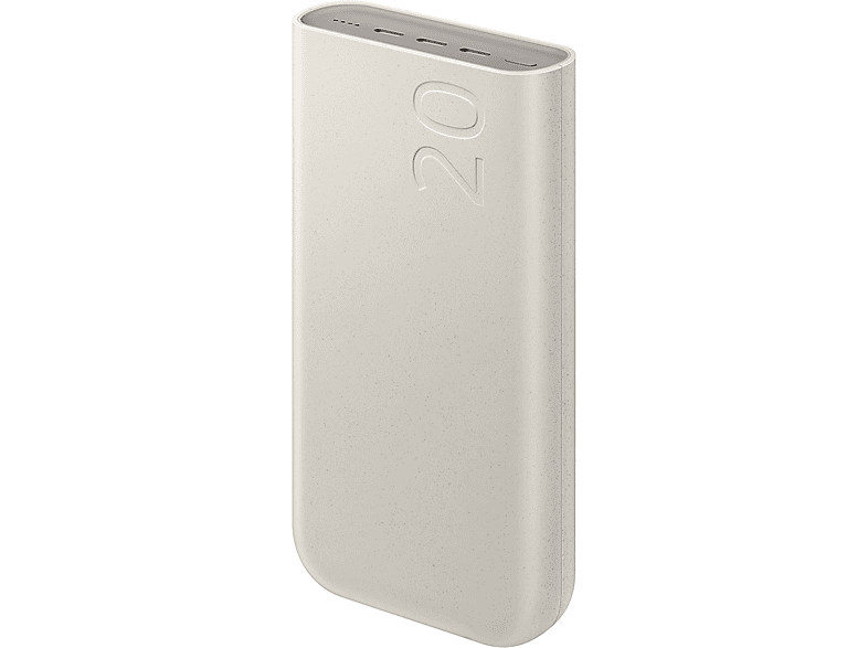 Samsung EB-P4520XUEGEU Batería externa 20000 mAh USB Tipo C 3 puertos Carga rápida Beige