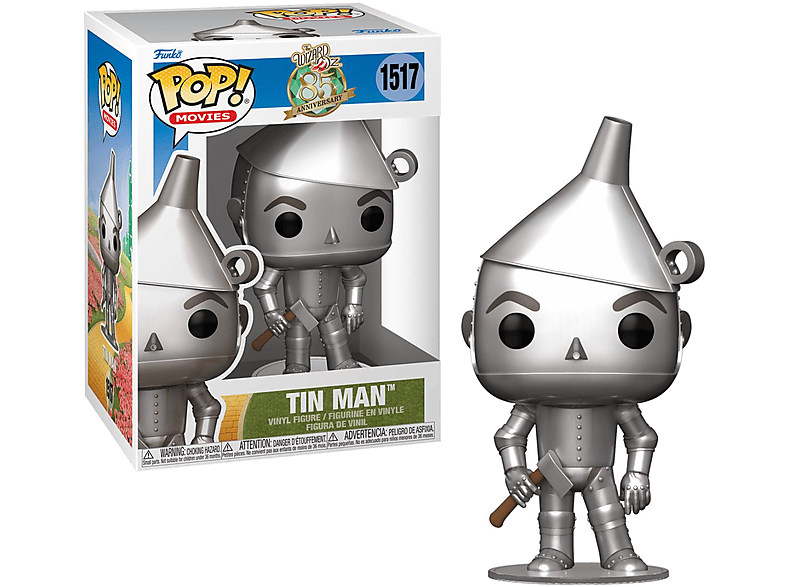 Movies: El Mago de Oz 85 Aniversario - Hombre de Hojalata (Tin Man) Vinilo 9 cm