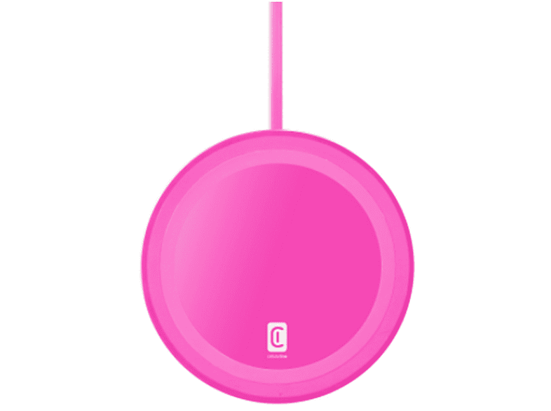 CellularLine WIRELESSCOLOR10WP 18W Universal USB Tecnología Wireless Qi Rosa