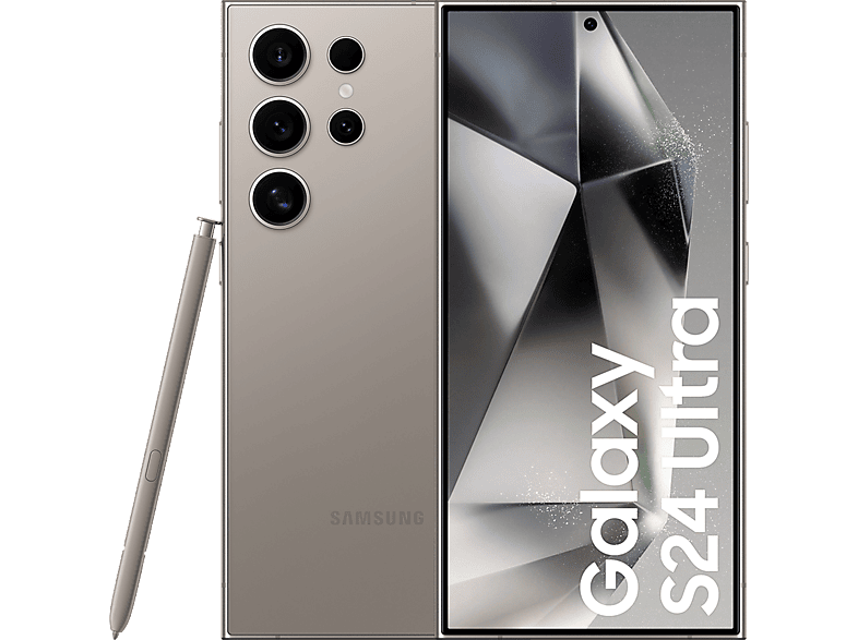 Samsung Galaxy S24 Ultra Titanium Gray 256GB 12GB RAM 6.8 QHD+ Qualcomm Snapdragon 8 Android 14 5000mAh