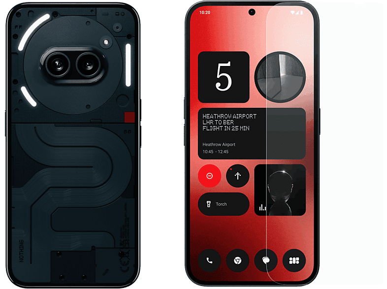 Nothing Phone (2a) Negro 256GB 12GB RAM 6.7 MediaTek Dimensity 7200 Pro 5000 mAh Android