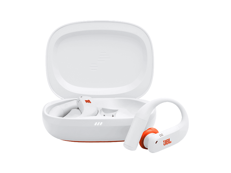 JBL Endurance Peak 4 Intraurales Bluetooth 48h Autonomía 6 Micrófonos Cancelación de Ruido Adaptativa Blanco