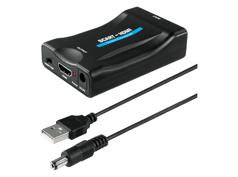 ISY IHD-9026 Scart - HDMI 1.4 Resolución máxima 1080p  Negro