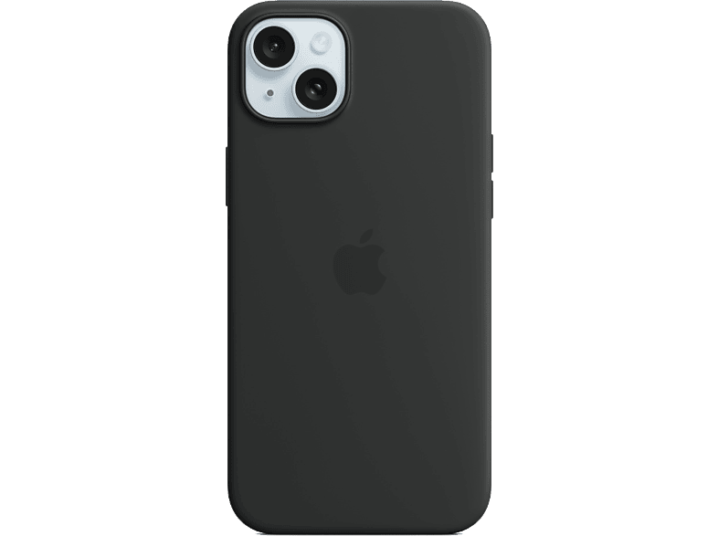 APPLE Funda de silicona con MagSafe para iPhone 15 Plus Negro