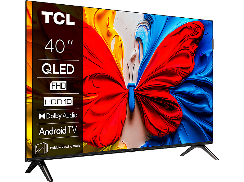 TCL 40S5K Full-HD IPQ 2.0 Engine Smart TV DVB-T2 (H.265) HDR WiFi 60 Hz Negro