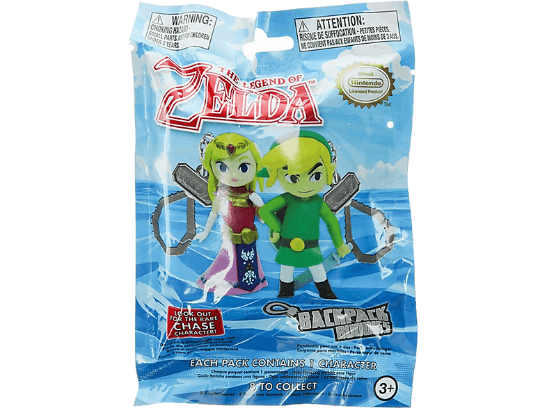 Magicbox The Legend Of Zelda: Backpack Buddies Licencia oficial Nintendo Modelo aleatorio