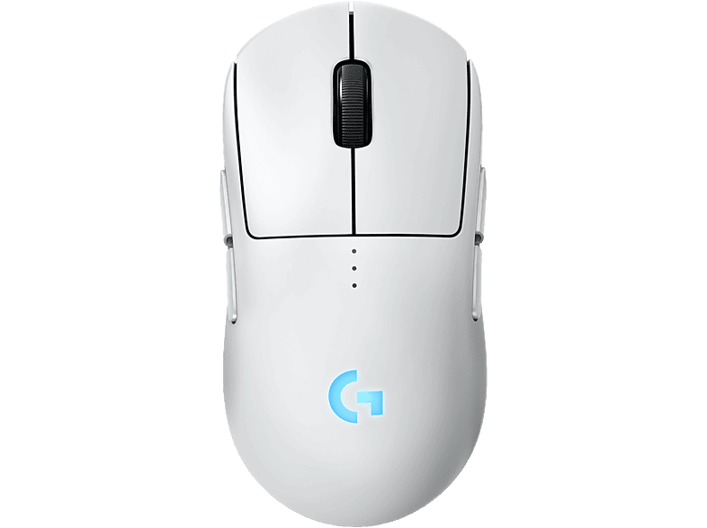 Logitech G Pro 2 Lightspeed Bluetooth Inalámbrico 32.000 ppp Ambidiestro Botones personalizables Conmutadores Lightforce Blanco