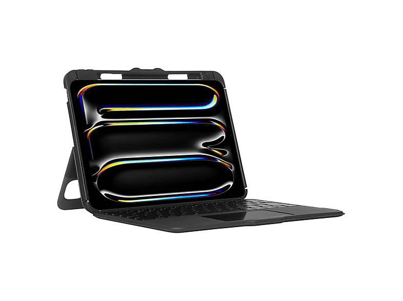 Targus VersaVu® Bluetooth® Para iPad Pro® de 11 pulgadas (M4) Retroiluminación Ajustable Rotación 360º Pie de Apoyo Negro