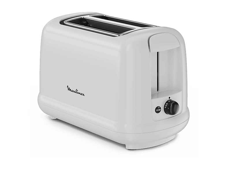 Moulinex Simpleo LT160B 850 W 2 ranuras 7 niveles tostado Palanca de elevación Bandeja recogemigas Modo descongelar Marfil