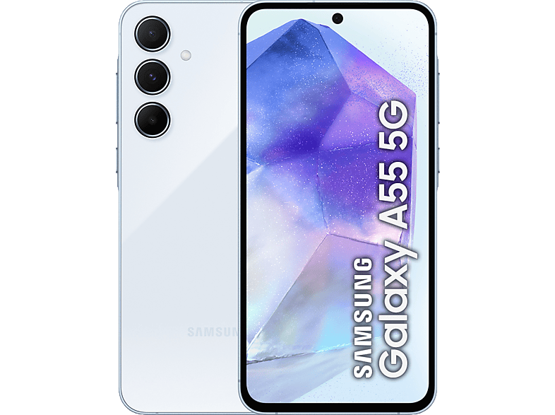 Samsung Galaxy A55 5G Light Blue 128GB 8GB RAM 6.6 FHD+ Super AMOLED Exynos 1480 Octa-Core 5000 mAh Android