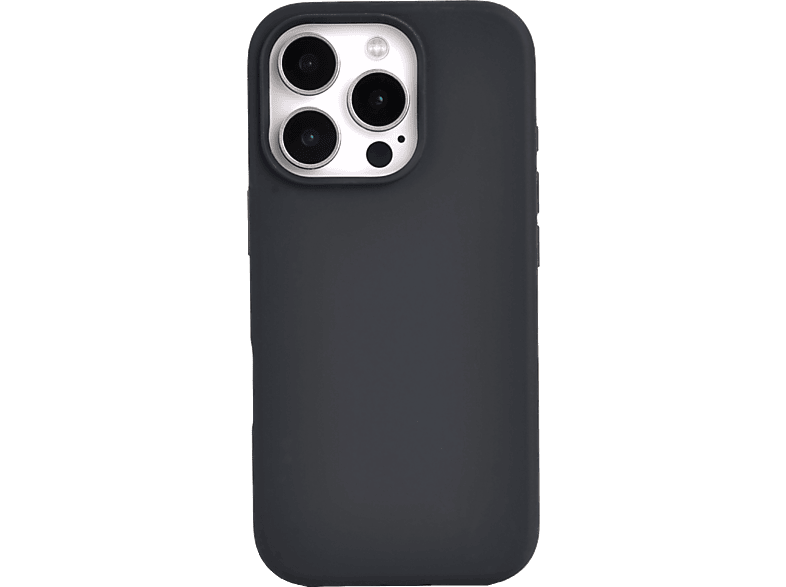 Isy ISC 2348 Compatible con iPhone 16 Pro Resistente a Golpes Negro
