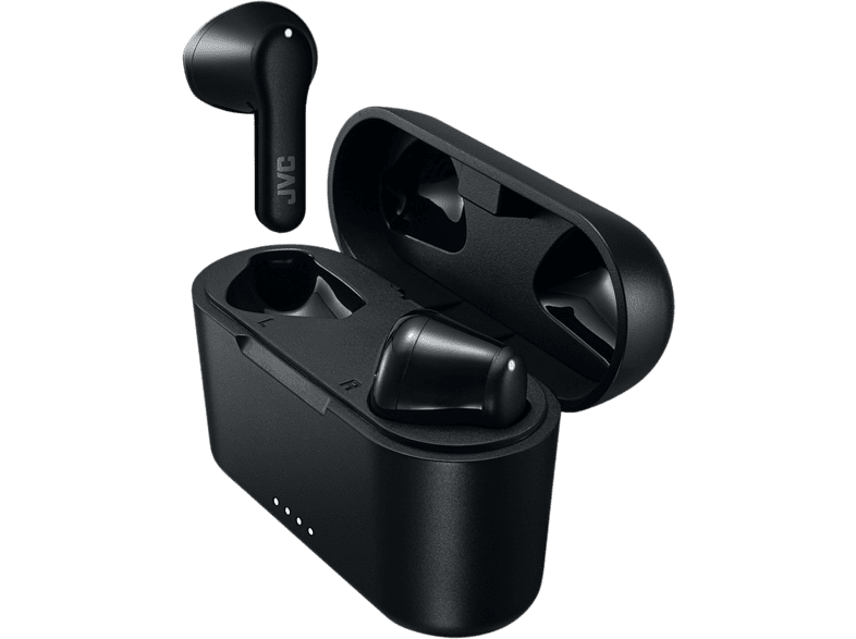 JVC HA-A3T-B-U De botón BT 5.1 IPX4 Hasta 22 horas Negro + Estuche de carga