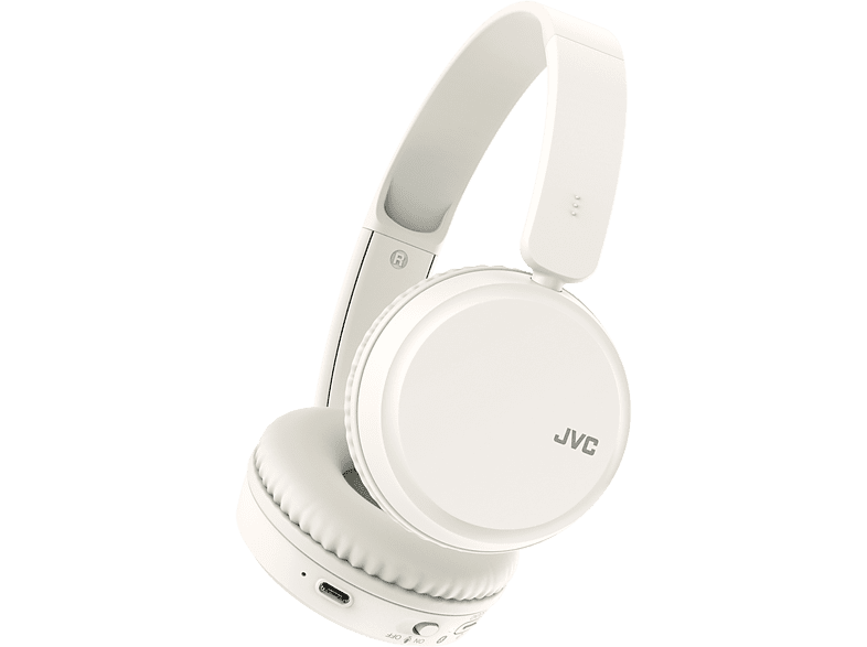 JVC HAS36WWU Diadema Bluetooth 5.2 Autonomía 35 h Micrófono Blanco
