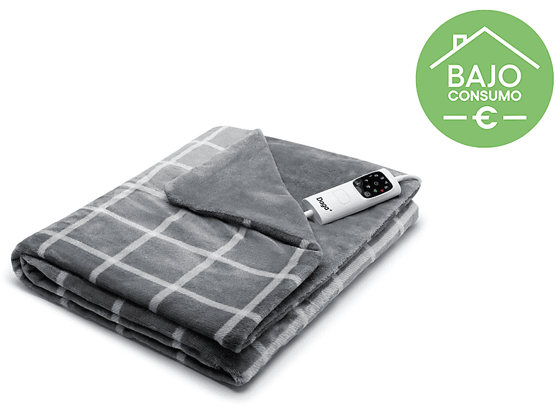 Daga Relax Suave 150 W 6 Niveles temperatura Gris oscuro