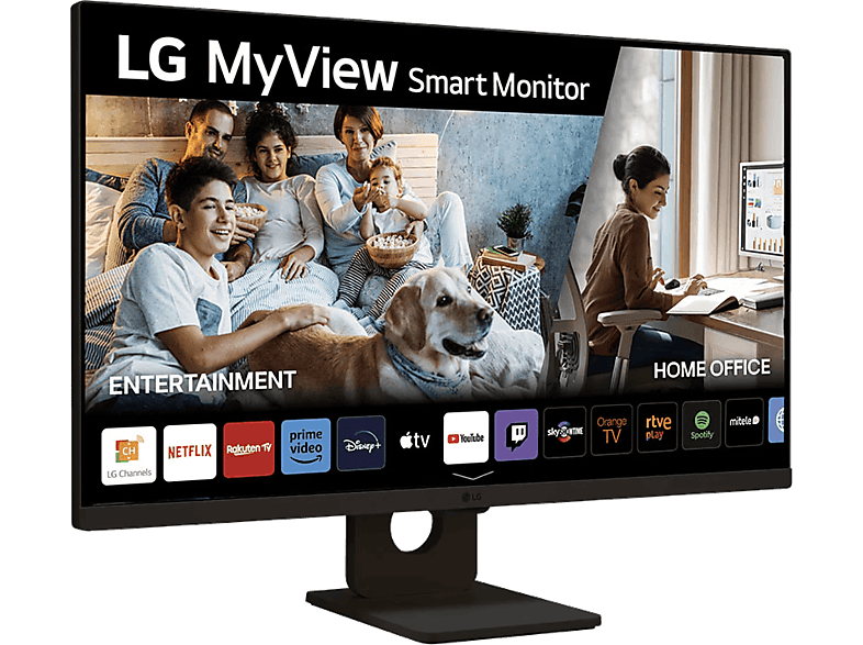 LG 32SR50F-B 32  Full-HD 5 ms 60 Hz Smart TV webOS23 HDR10 HDMI 2.1 Negro