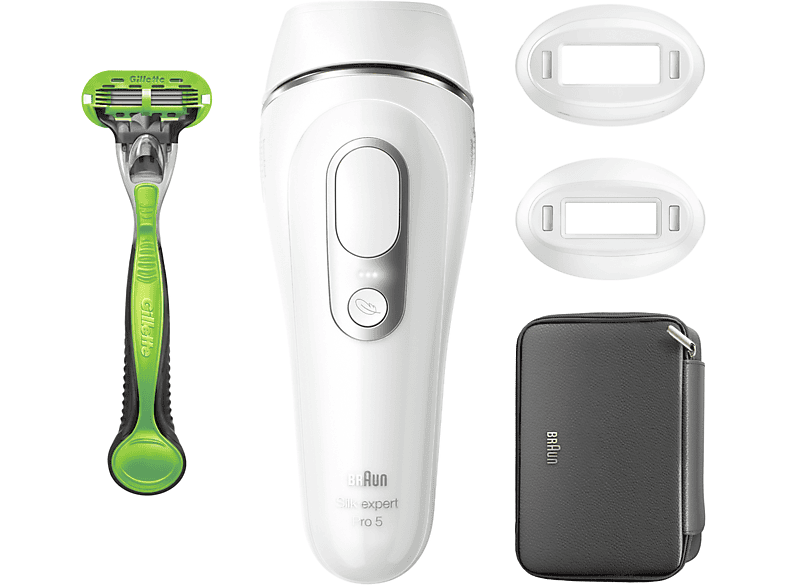 Braun Luz Pulsada Silk·expert Pro 5 PL5145 Para Hombre Depilación permanente Skin Pro 2.0